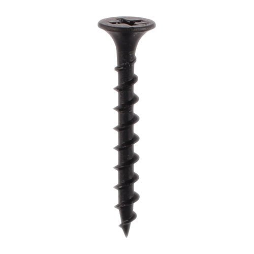 Drywall Timber Stud Plasterboard Screws - PH - Bugle - Coarse Thread - Black - Tub