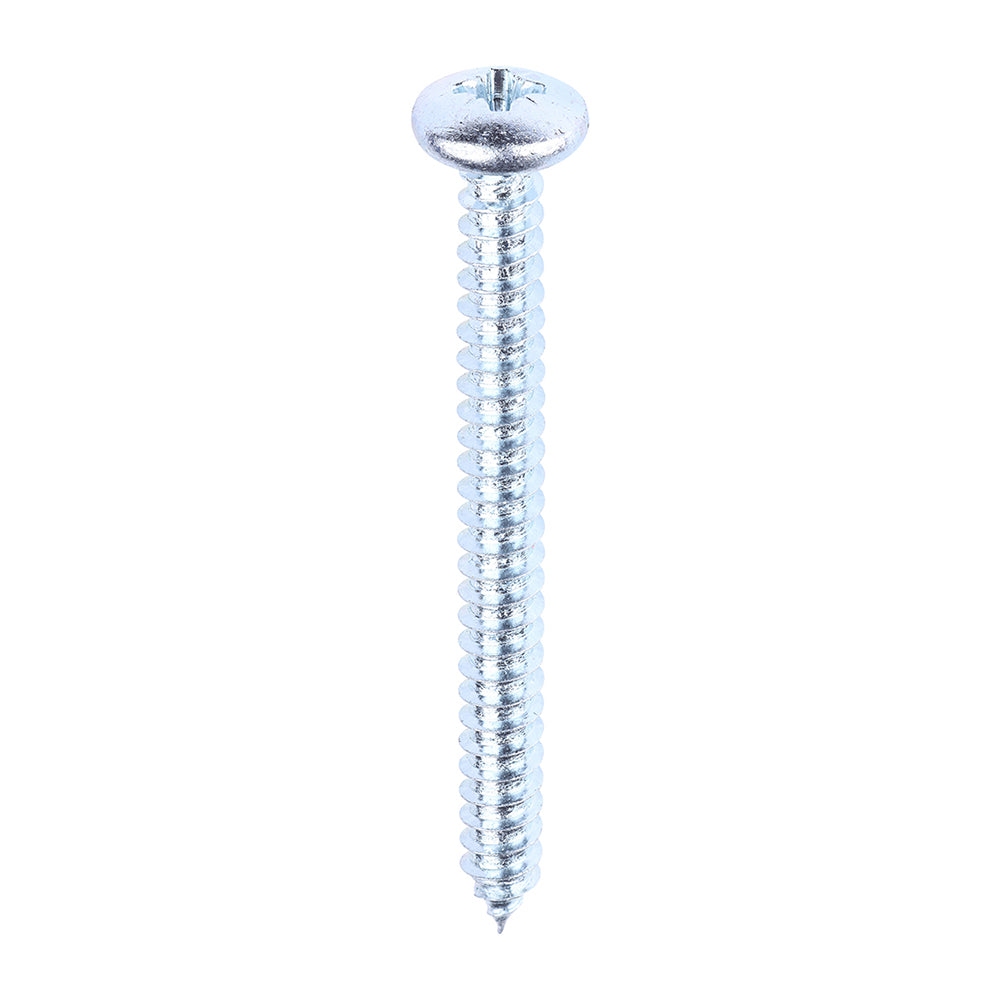 Self-Tapping Screws - PZ - Pan - Zinc 10 x 2