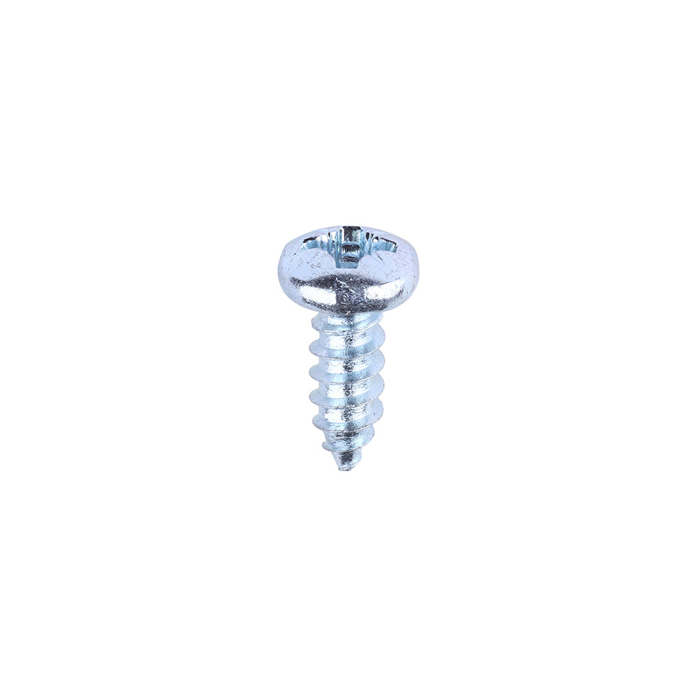 Self-Tapping Screws - PZ - Pan - Zinc 6 x 3/8