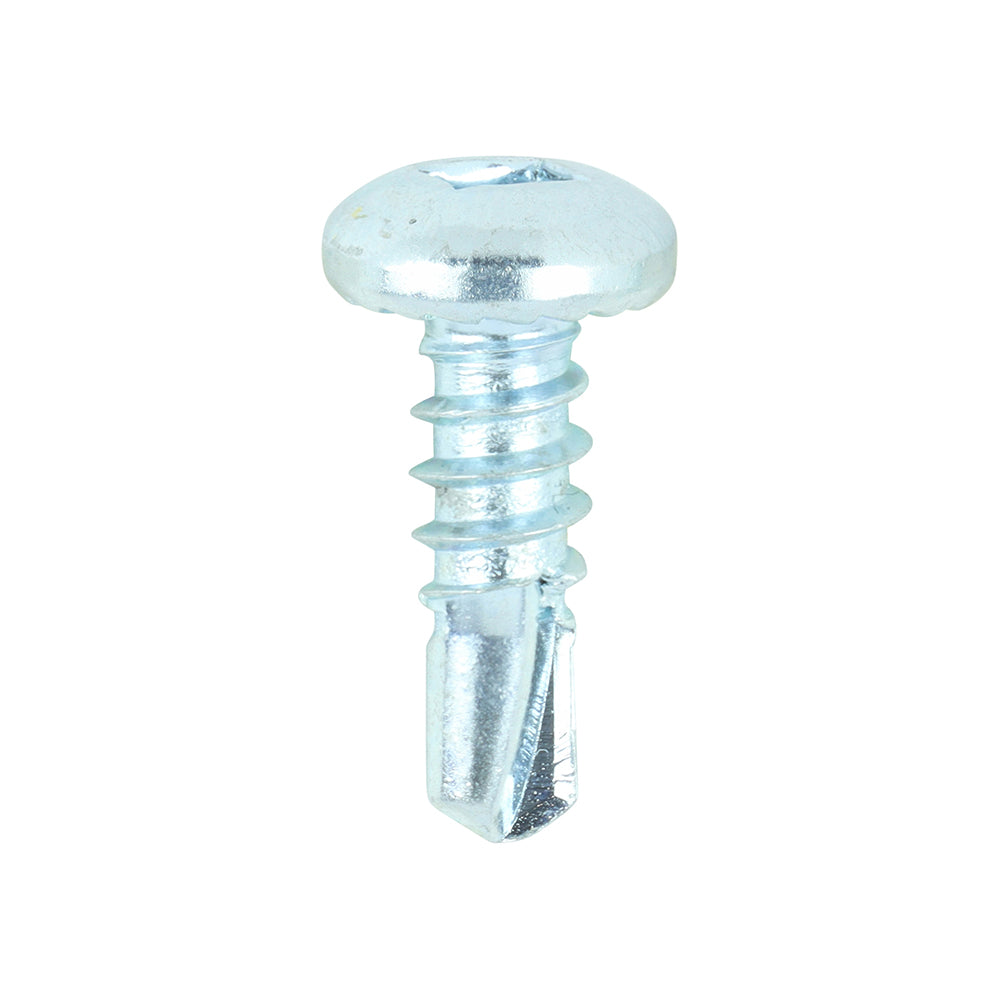 Pan Head S/Drill Screw SQ -BZP