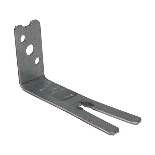 Fishtailed Cramps - Heavy Duty - Galvanised - Pack 25