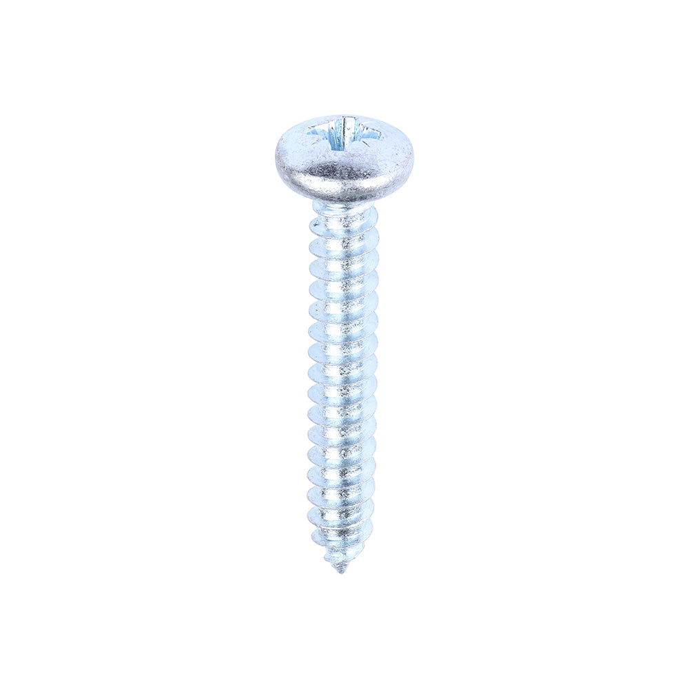 Self-Tapping Screws - PZ - Pan - Zinc 10 x 1 1/4