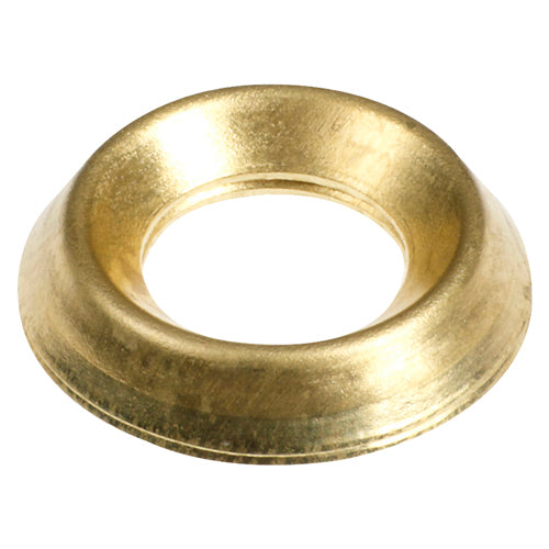 Screw Cups - Electro Brass To fit 10 Gauge Screws
