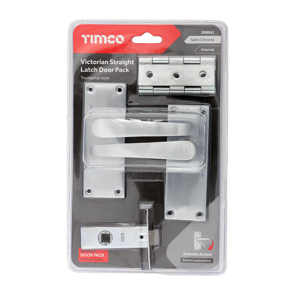 Vic Straight Latch DoorPack SC - Mixed (Pack 2)