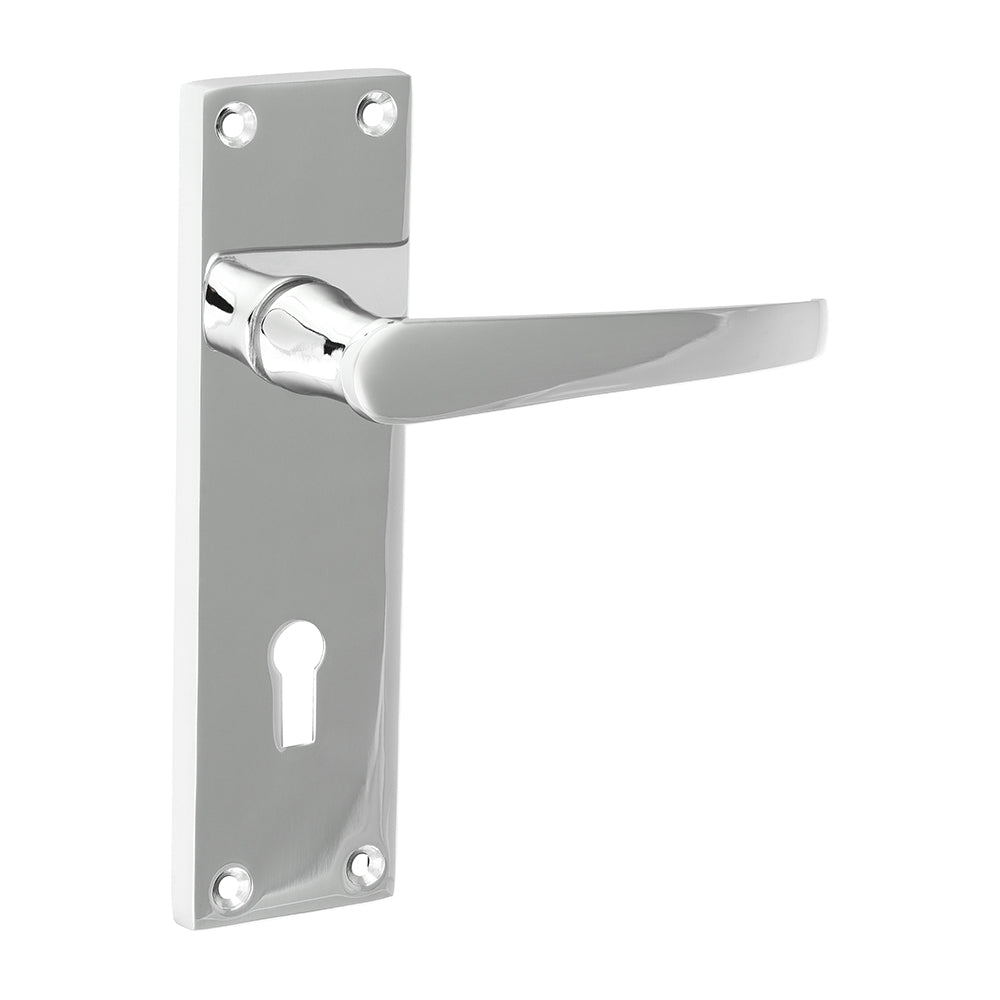 Vic Straight Lock Handles PC - 152 x 43 (Pack 2)