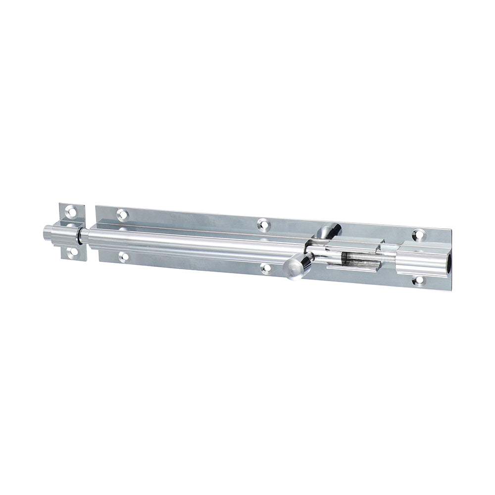 Str. Barrel Bolt Pol. Chrome - 150 x 25mm