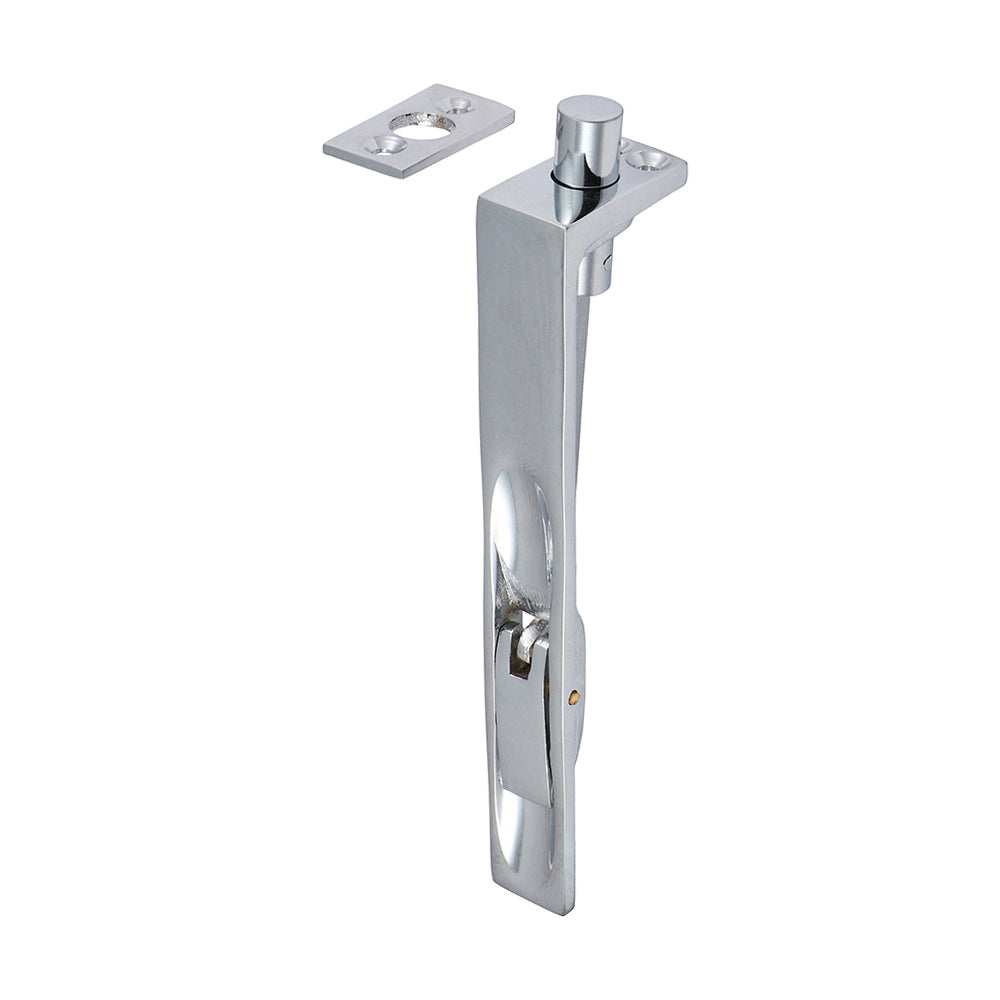 Flush Bolt Pol. Chrome - 150 x 19mm