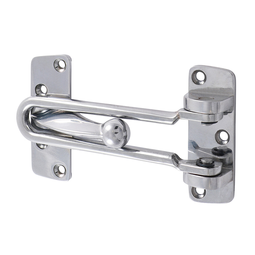 Door Restrictor Pol Chrome - 107mm