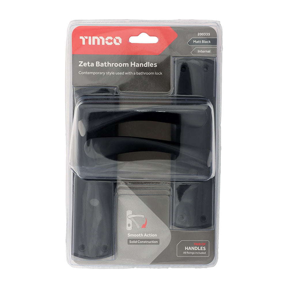 Zeta WC Handles MB - 175 x 45 (Pack 2)