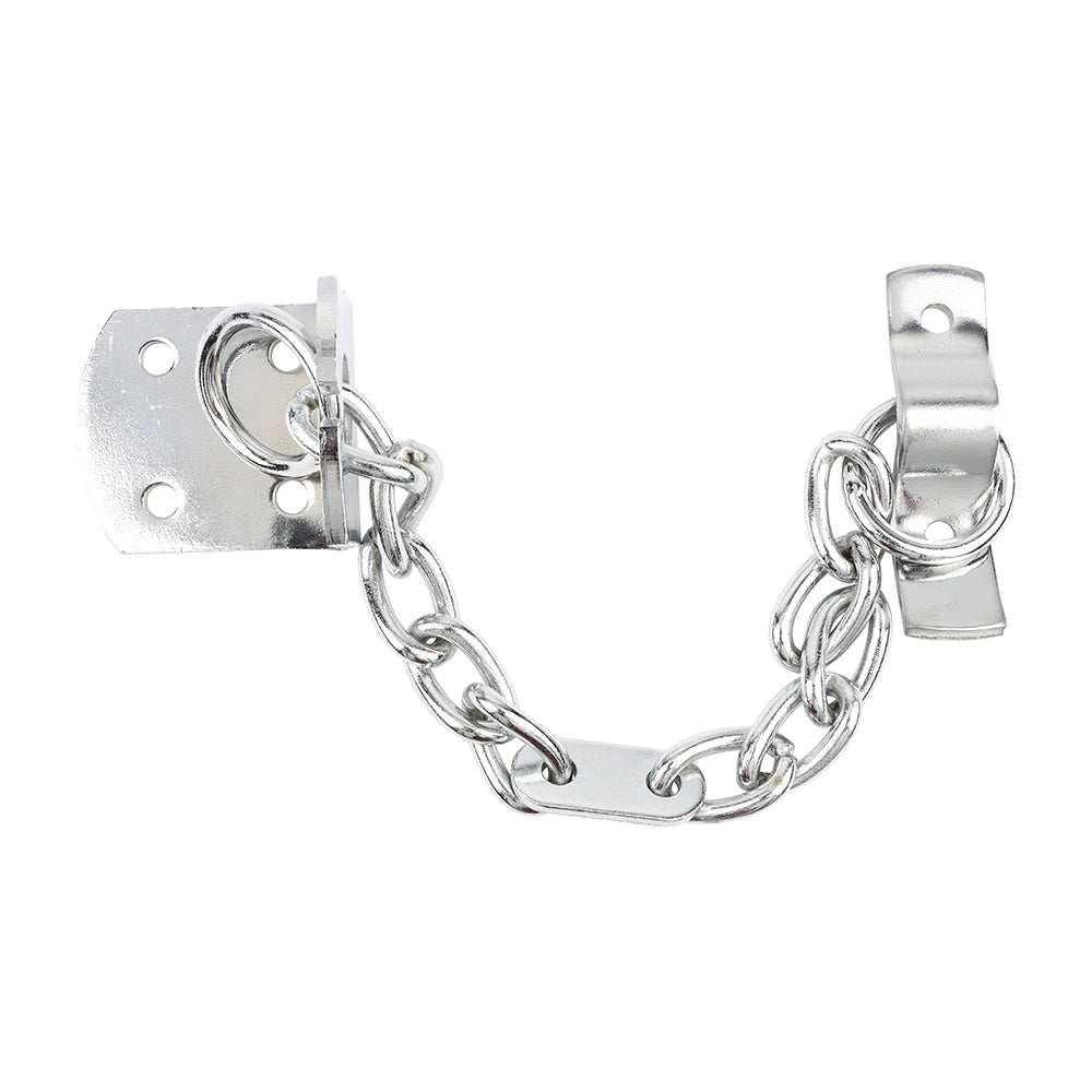 Security Door Chain Satin Chrome - 44mm