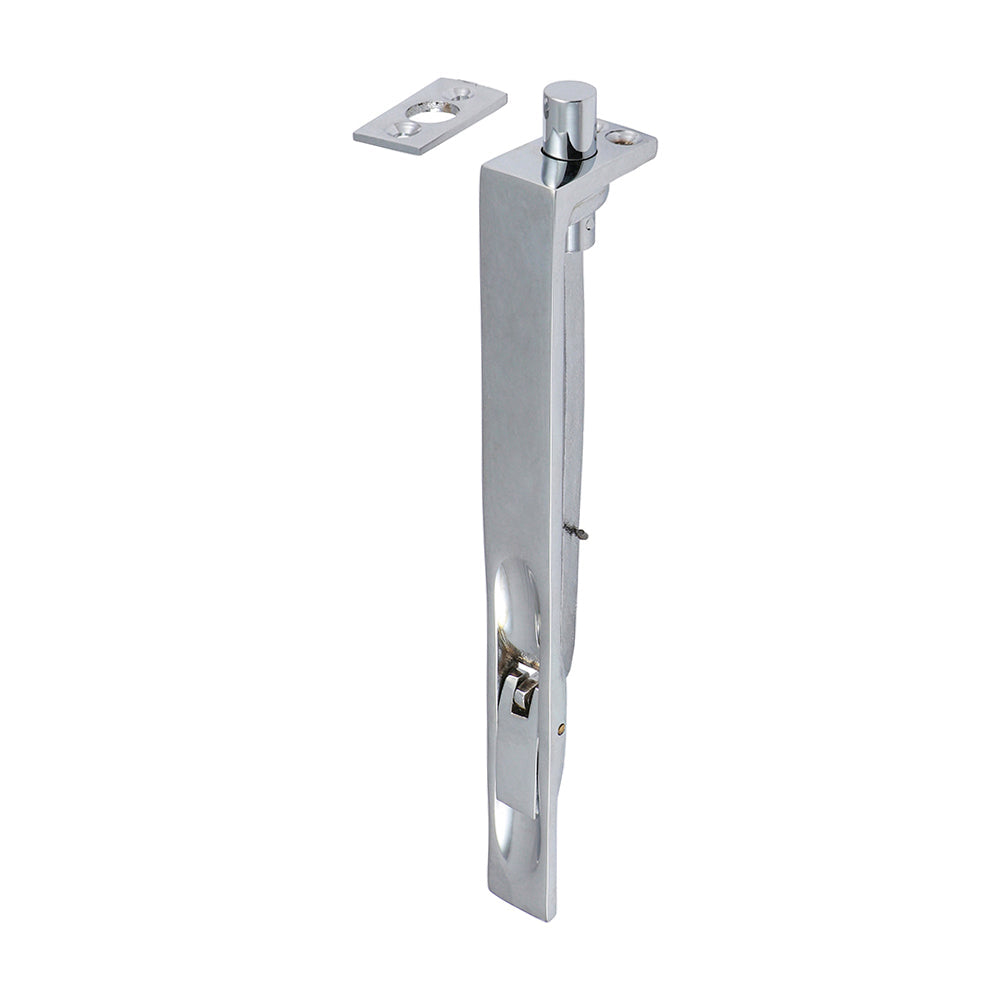 Flush Bolt Pol. Chrome - 200 x 19mm