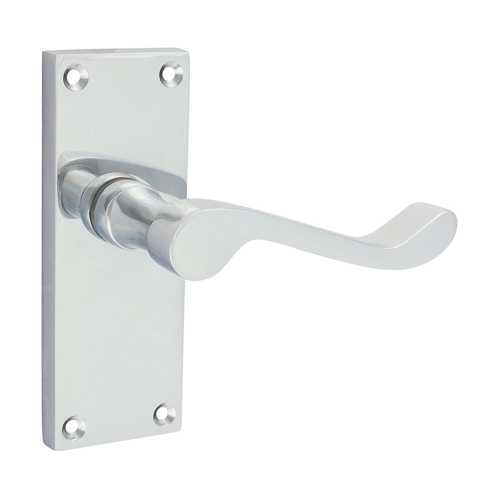 Vic Scroll Latch Handles PC - 114 x 42 (Pack 2)