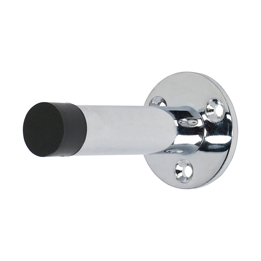 Projection Door Stop P/Chrome - 70mm