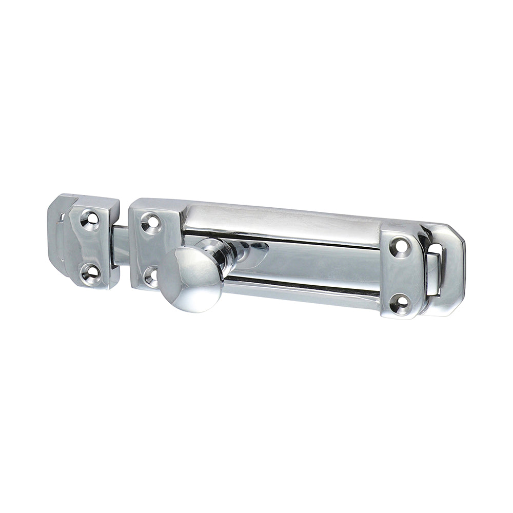 Flat Section Bolt Pol. Chrome - 135 x 30mm