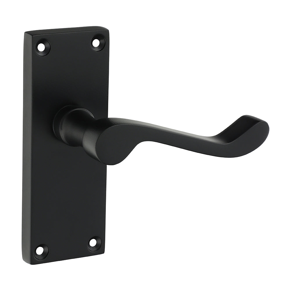 Vic Scroll Latch Handles MB - 114 x 42 (Pack 2)