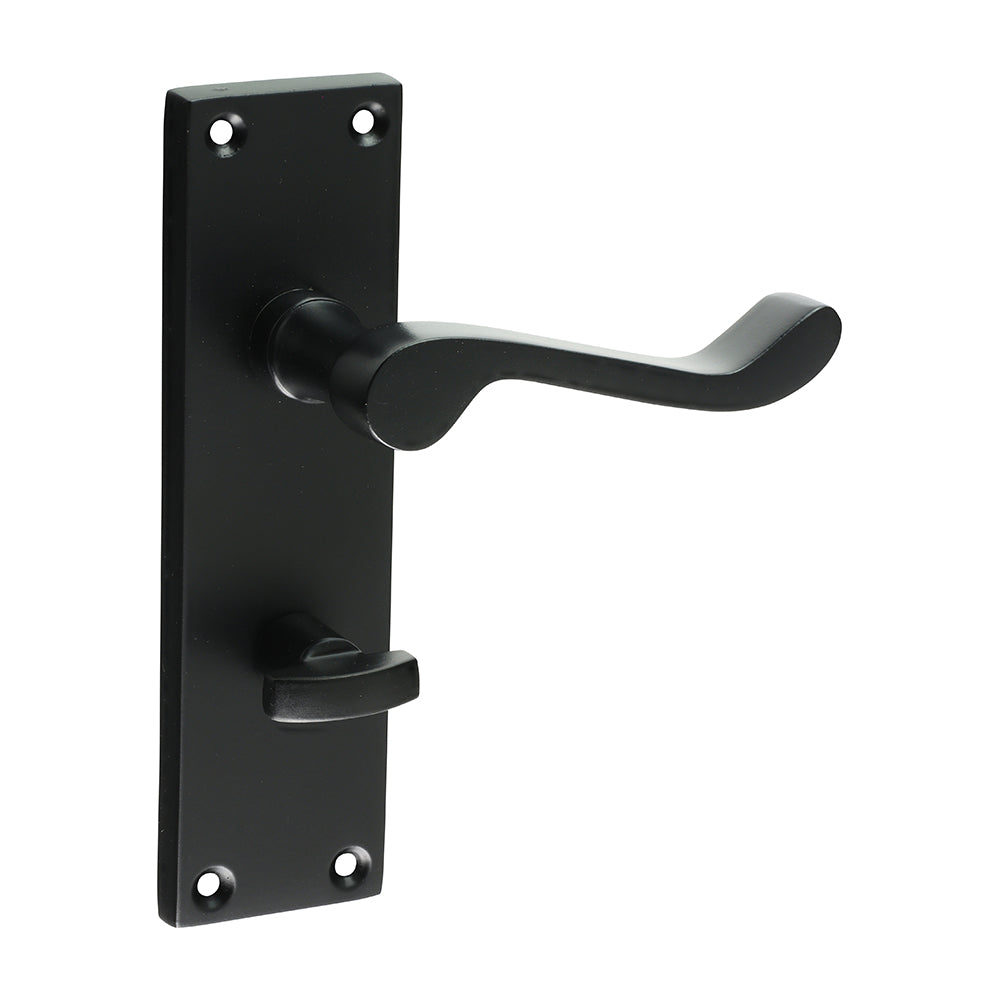 Vic Scroll WC Handles MB - 152 x 42 (Pack 2)