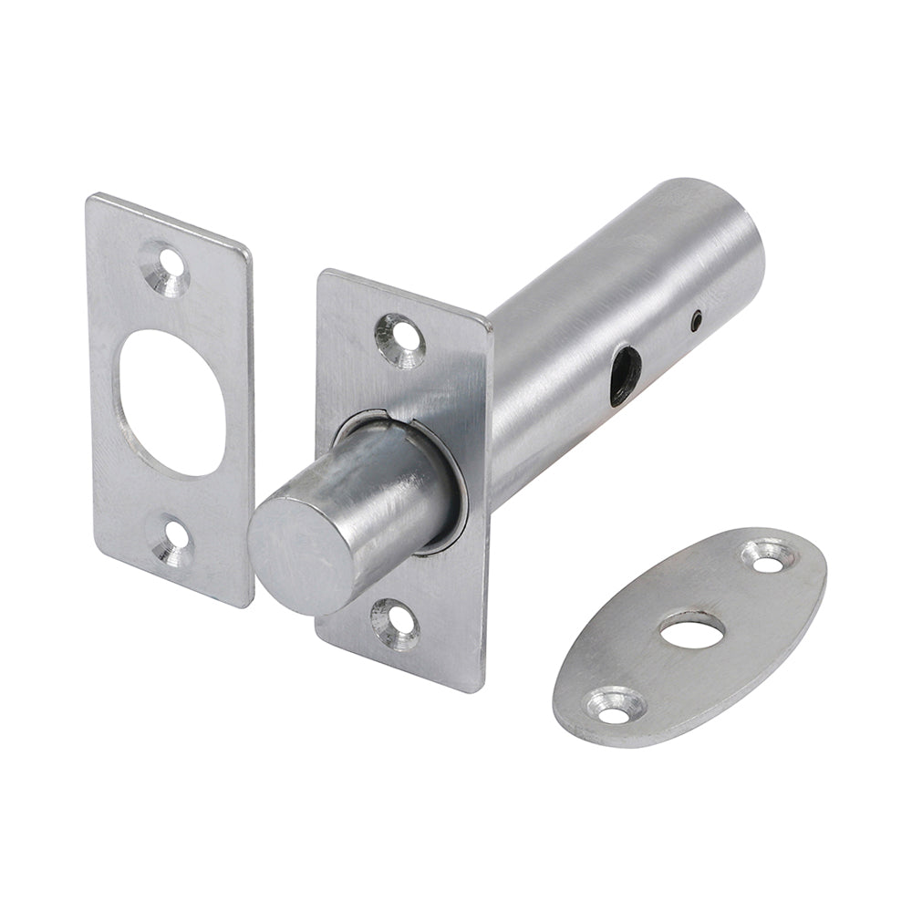 Door Rack Bolts Sat. Chrome - 60mm (Pack 2)