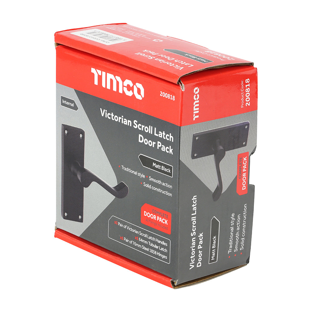 Vic Scroll Latch Door Pack MB - Mixed