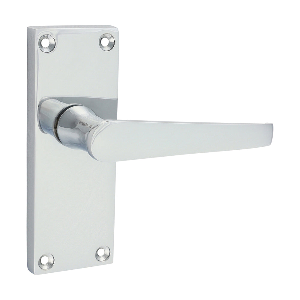 Vic Straight Latch Handles PC - 114 x 42 (Pack 2)