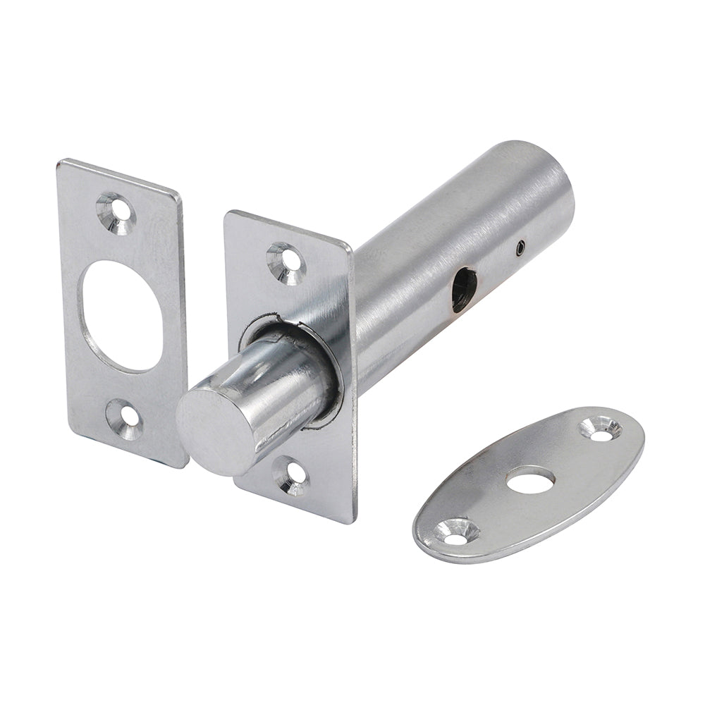 Door Rack Bolts Pol. Chrome - 60mm (Pack 2)