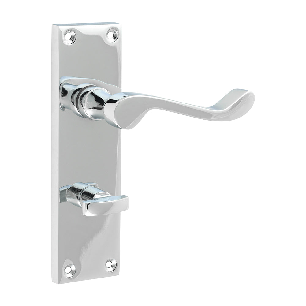 Vic Scroll WC Handles PC - 152 x 42 (Pack 2)