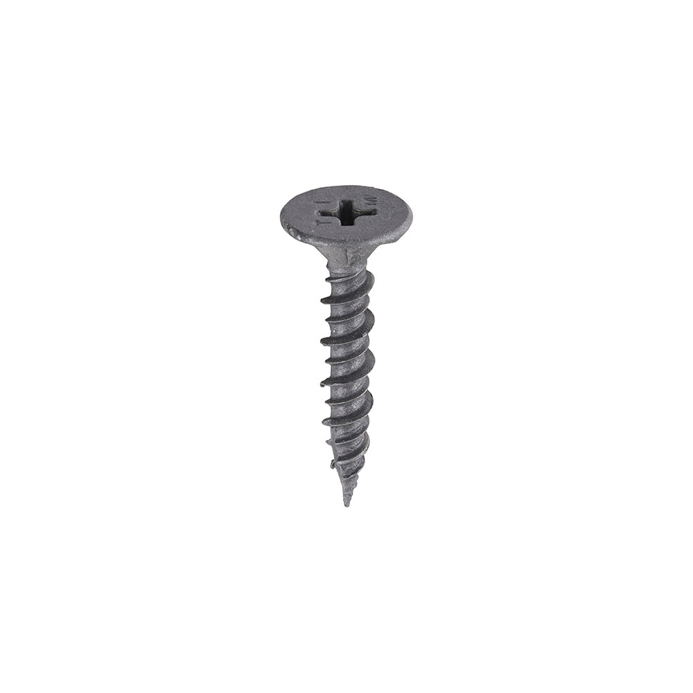 Drywall Construction Timber Stud Cement Board Screws - Countersunk Wafer - Twin-Cut - Exterior - Silver Organic