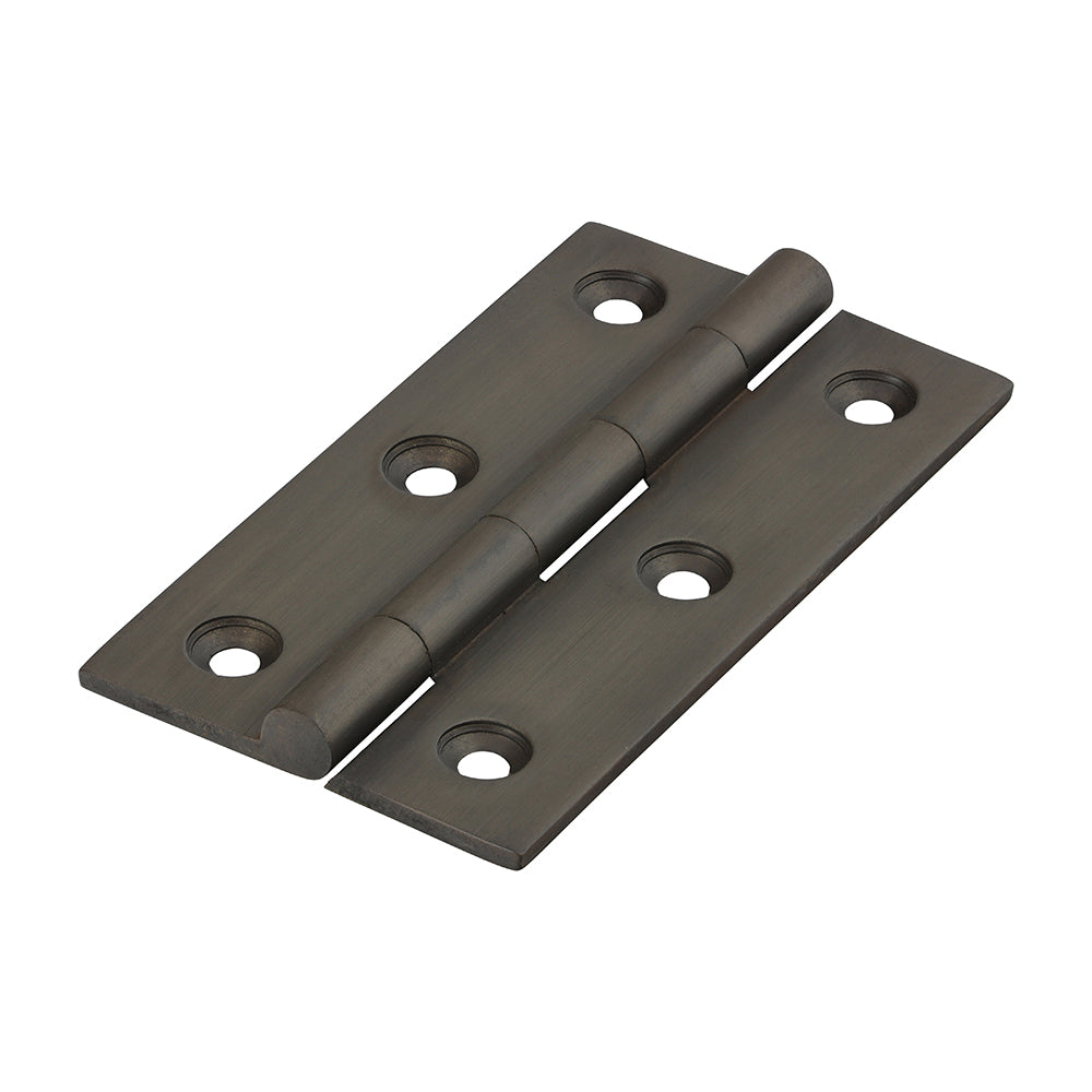 Solid Drawn Hinge Bronze - 75 x 40 (Pack 2)