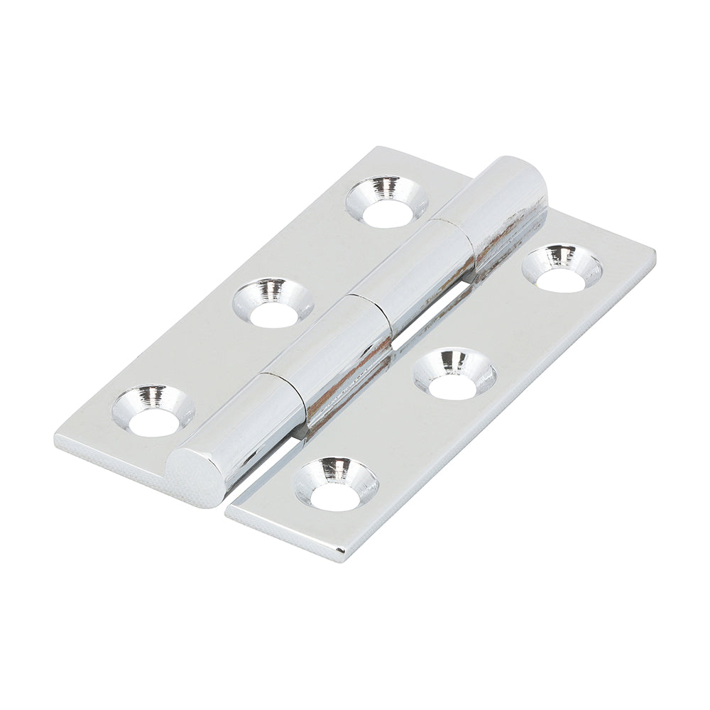 Solid Drawn Hinge P/Chrome - 50 x 28 (Pack 2)