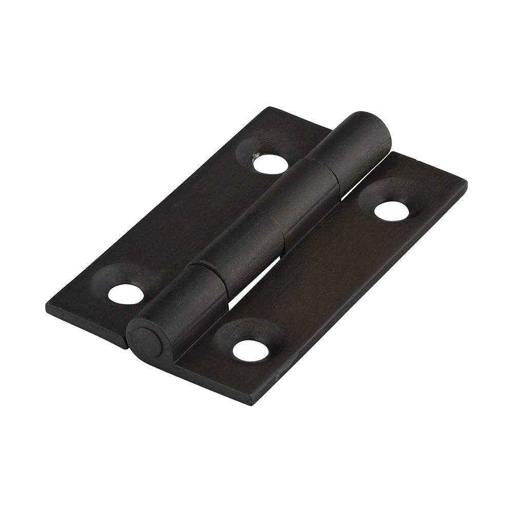 Solid Drawn Hinge Bronze - 38 x 22 (Pack 2)