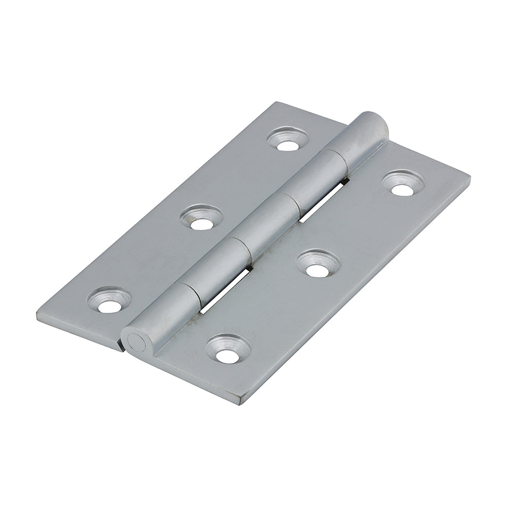 Solid Drawn Hinge S/Chrome - 75 x 40 (Pack 2)