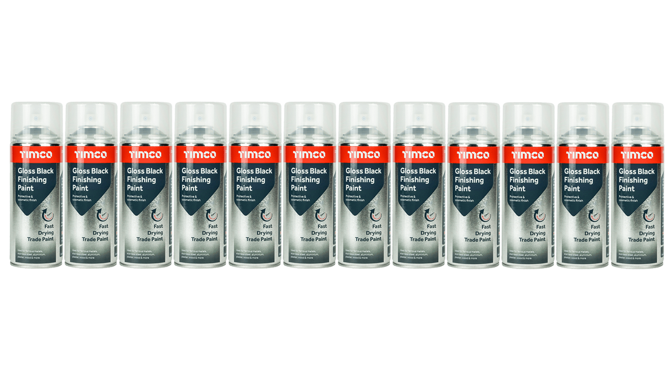 Gloss Black Finishing Paint