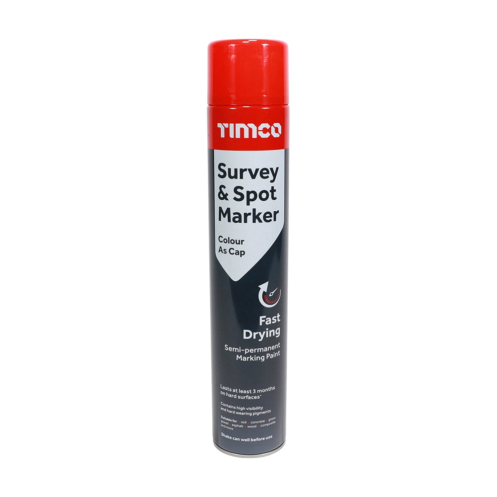 Survey & Spot Marker - Red (Electricity)