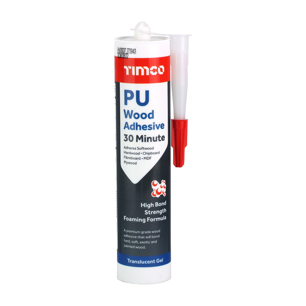 PU Wood Adhesive 30 Minute - Gel 310ml