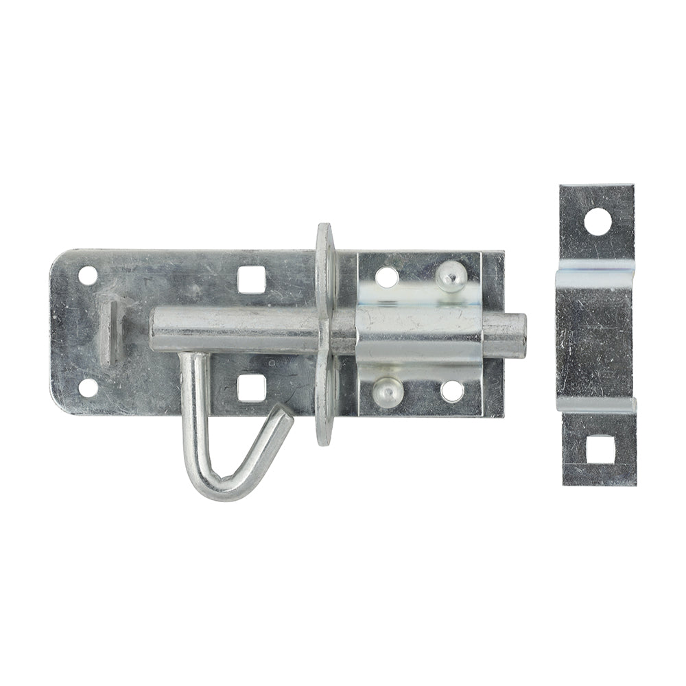 Brenton Padbolt Elongated Keep - Zinc 4"