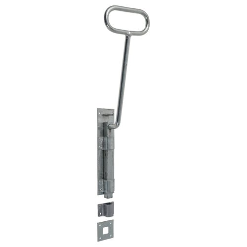 Bow Handle Bolt - Hot Dipped Galvanised - Gates & Doors
