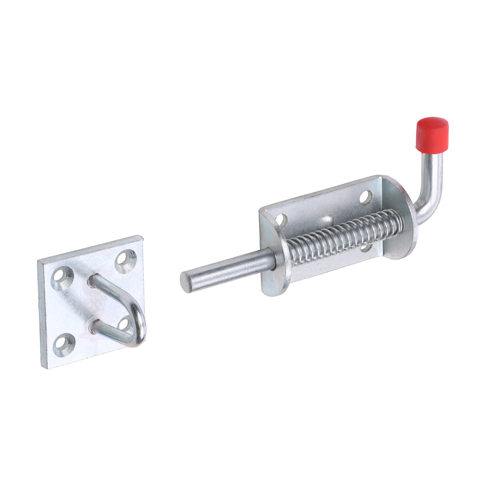 Spring Loaded Animal Bolt - Hot Dipped Galvanised 5 5/8"