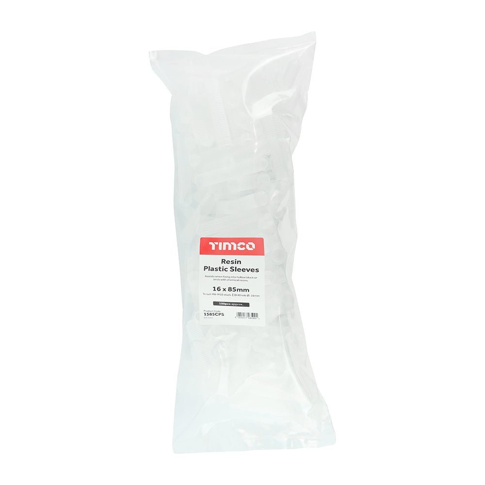 Resin Plastic Sleeve - Pack 100