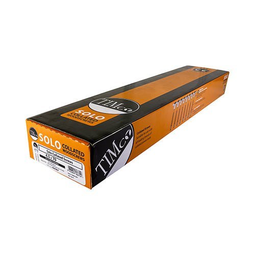 Solo Collated Chipboard & Woodscrews - PH - Double Countersunk - Yellow