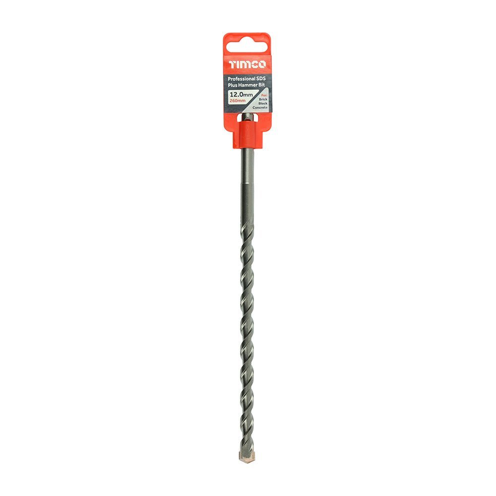 Professional SDS Plus Hammer Bit - 12.0 x 210