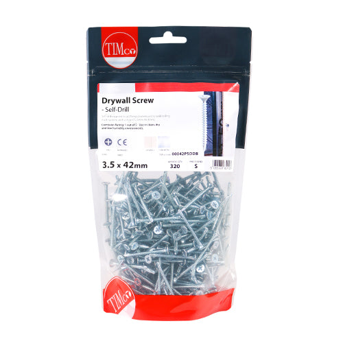 Drywall Screws - PH - Bugle - Self Drilling - Zinc