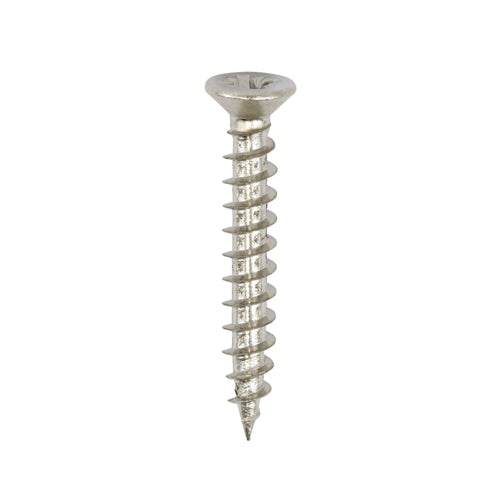 Classic Multi-Purpose Hinge Screws - PZ Pozi - Countersunk - Nickel - Box 200
