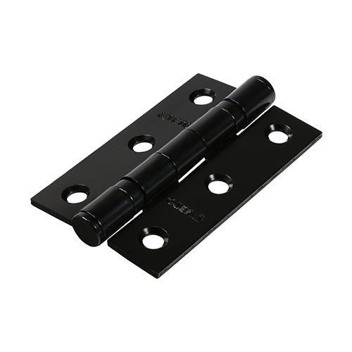 Steel BB Hinge Black - 76 x 51 (Pack 2)