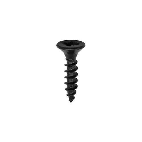 Classic Multi-Purpose Screws - Pozi - Double Countersunk - Exterior - Black - Box 200