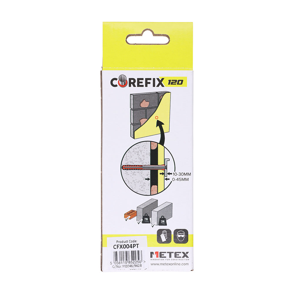 Corefix 120 Dot & Dab Wall Fixing