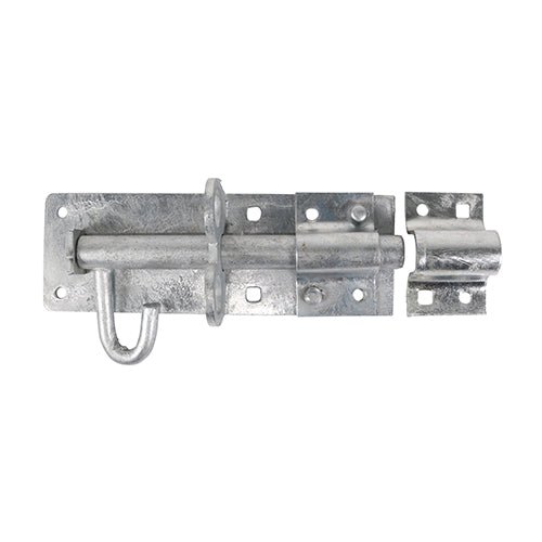 Heavy Brenton Padbolt - Hot Dipped Galvanised - Gate & Shed Bolt