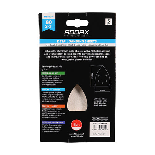 Detail Sanding Sheet - Red