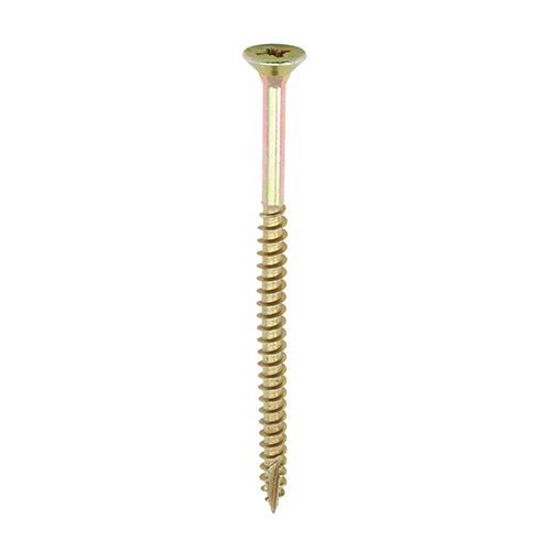 Classic Multi-Purpose Screws - Pozi - Double Countersunk - Yellow
