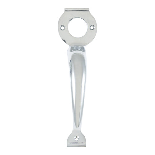 Escutcheon Handle - Chrome 8"
