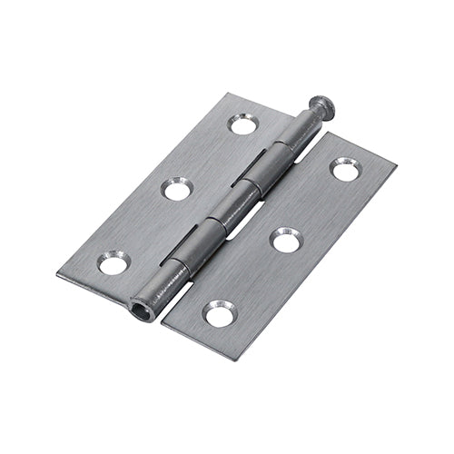Butt Hinge Loose Pin (1840) Satin Chrome - 75 x 50 (Pack 2)