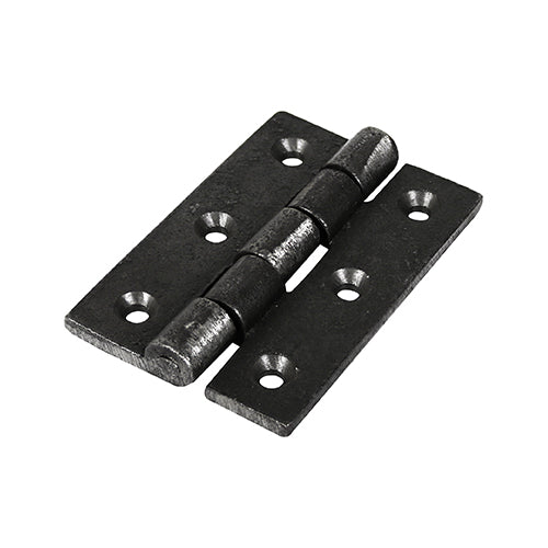 Cast Iron Butt Hinge Self Colour - 75 x 50 (Pack 2)